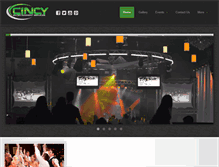 Tablet Screenshot of djcincy.com